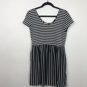 Urban Outfitters BDG black and white striped dress